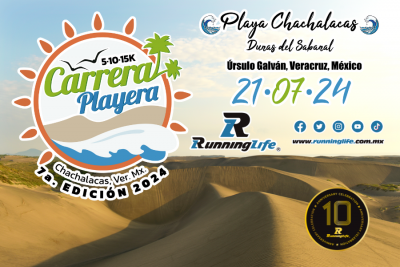7ª. EDICIÓN CARRERA PLAYERA CHACHALACAS 2024
