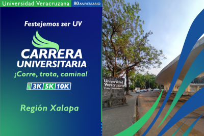 CARRERA UNIVERSITARIA UV REGIÓN XALAPA